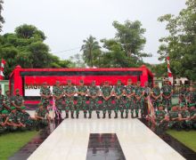 Danrem 151/Binaiya Brigjen TNI Antoninho Resmikan Monumen Bagimu Negeri Jiwa Raga Kami - JPNN.com