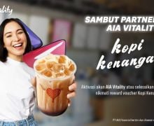 Menyambut HUT RI, AIA Vitality & Kopi Kenangan Berbagi Reward Lewat Merdeka Bergerak - JPNN.com