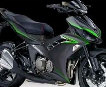 Kawasaki Kembangkan Motor Bebek Sport, Pesaing MX King dan Supra GTR - JPNN.com