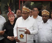 Diusung Gerindra jadi Cagub Papua Tengah, John Wempi Wetipo: Kami Pegang Teguh Amanah Ini - JPNN.com