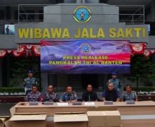 TNI AL Gagalkan Penyelundupan Rokok Ilegal di Banten - JPNN.com