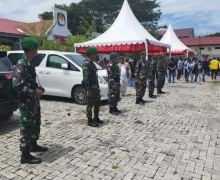 117 Prajurit TNI Kawal Pendaftaran Calon Kepala Daerah di Pasangkayu - JPNN.com