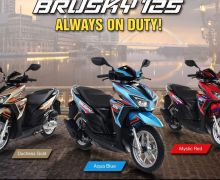 Tantang Honda Vario 125, Kawasaki Meluncurkan Brusky 125, Cek Harganya di Sini - JPNN.com