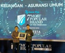 BRI Insurance Raih Awards 7 Most Popular Brand Of The Year 2024 - JPNN.com