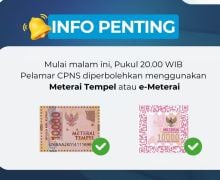 BKN: Pendaftaran CPNS 2024 Bisa Pakai Meterai Tempel Mulai Malam Ini - JPNN.com