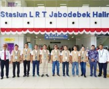 Para CEO Delegasi ARCEOs' Conference Nikmati Perjalanan Naik LRT Jabodebek - JPNN.com