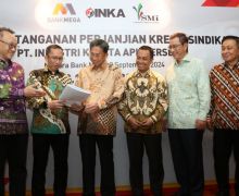 Bank Mega & SMI Salurkan Kredit Sindikasi Rp 2,1 Triliun Kepada PT INKA - JPNN.com