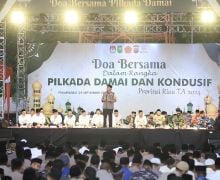 Indahnya Pilkada di Riau, Seluruh Calon Kepala Daerah Doa Bersama untuk Kedamaian - JPNN.com