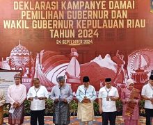 Kampanye Damai, Dua Paslon Gubernur-Wakil Gubernur Kepri Sepakat Tolak Politik Uang - JPNN.com