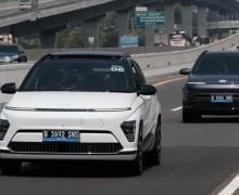 Hyundai Kona Electric Digeber dari Jakarta-Semarang Hanya Sekali Cas, Sebegini Sisa Beterainya - JPNN.com