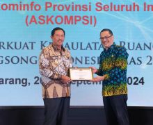 Dorong Percepatan Transformasi Digital, Pj Gubernur Jateng Terima Penghargaan dari Askompsi - JPNN.com