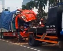 Detik-detik Kecelakaan Maut di Tol Dalam Kota Hari Ini, Kami Ikut Berdukacita - JPNN.com