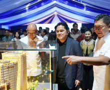 Menteri Erick Hadiri Groundbreaking Mandiri Financial Centre di PIK 2 - JPNN.com