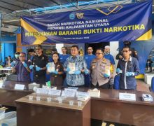 Bea Cukai Tarakan dan BNNP Kaltara Gelar Pemusnahan Narkotika, Sebegini Banyaknya - JPNN.com