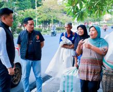 Anggota Reserse Turun Gunung Kampanyekan Pemilu Damai Sampai ke Pemulung - JPNN.com