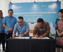 BNI & Bluebird Jalin Kerja Sama Pembayaran QRIS di Seluruh Armada - JPNN.com