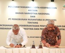 Berantas & Cegah Penyalahgunaan Narkotika, PTPN III Bersama BNN Jalin MoU - JPNN.com