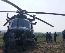 Oli Bocor, Helikopter TNI AD Mendarat Darurat di Persawahan Blora - JPNN.com