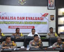 Polres Inhu Kerahkan 300 Personel demi Amankan Debat Pilkada - JPNN.com