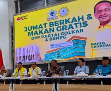 Golkar Gelar Acara Jumat Berkah dan Makan Gratis, Idrus Marham: Ini Perintah Ketum Bahlil Lahadalia - JPNN.com