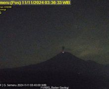 Gunung Semeru Erupsi Lagi pada Senin Pagi, Tinggi Kolom Letusan 1.000 Meter - JPNN.com