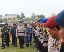 Polda Riau dan TNI Sebar 1.615 Personel Demi Kelancaran Pilkada 2024 - JPNN.com