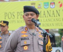 Polres Rokan Hulu Gelar Apel Pengamanan Rapat Pleno Rekapitulasi Suara Pilkada - JPNN.com