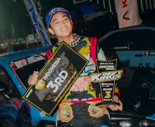 Raih Podium Drift King Asia Championship, Rofbell Sahroni Kalahkan 50 Pembalap Mancanegara - JPNN.com