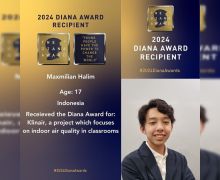 Pelajar Indonesia Menerima Diana Award 2024 karena Inovasi Isu Lingkungan - JPNN.com