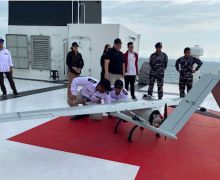 Drone Aruna 45 Berbahan Composite Daur Ulang Karya Anak Bangsa Akan Menjajal Wilayah Natuna - JPNN.com