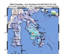 Gempa Bumi M 5,1 Terjadi di Kolaka Timur, tidak Berpotensi Tsunami - JPNN.com