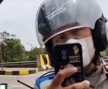 Seorang Polisi Viral Gegara Adu Mulut dengan Sopir Pikap di Tol Kramasan, Ini yang Terjadi - JPNN.com