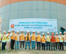 PTPN IV Kirim 10 Ribu Ton CPO Bersertifikasi RSPO SG, Potensinya USD 9 Juta - JPNN.com