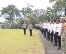 AKBP Angga & Anak Buahnya Gelar Patroli Skala Besar Jelang Pelantikan Bupati Kuansing - JPNN.com