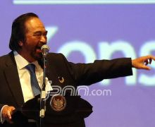 Surya Paloh Sampaikan Pidato Politik di Resepsi Pernikahan - JPNN.com