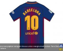 Baju Khusus Barca Untuk Korban Teror Barcelona - JPNN.com