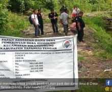 Ya Ampun! Dana Desa Rp 363 Juta Kok Cuma Bersihkan Parit - JPNN.com