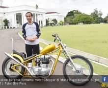 Jokowi Semringah Chopperland Pesanannya Tiba - JPNN.com