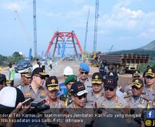 Kapolri Pantau Kepadatan Arus Balik di Jembatan Kali Kuto - JPNN.com