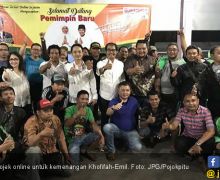 Khofifah-Emil Menang, Ojek Online Gelar Syukuran - JPNN.com
