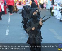 Karnaval TK Bercadar Binaan Kodim - JPNN.com