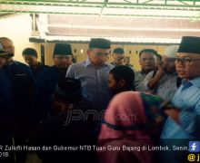 Yang Terjadi Ketika Ketua MPR Meninjau Lokasi Gempa Lombok - JPNN.com