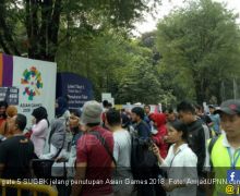Penutupan Asian Games 2018: Warga Antre Masuk GBK, Macet! - JPNN.com