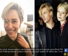 Emilia Clarke Terinspirasi Gaya Brad Pitt Zaman Jebot - JPNN.com