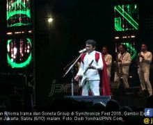 Pesan Rhoma di Synchronize Fest: Tanpa Musik Dunia Tak Asyik - JPNN.com