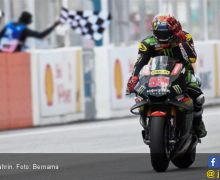 Sujud Syukur Hafizh Syahrin Finis ke-10 di MotoGP Malaysia - JPNN.com