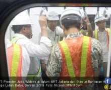 Pak Jokowi Jajal MRT Lagi - JPNN.com