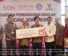 AEON Group Gandeng Baznas Salurkan Donasi untuk Korban Gempa - JPNN.com