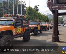 84 Mobil 4x4 dan 74 Motor Siap Tempur di IOX 2019 Andalas - JPNN.com