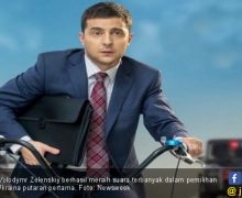 Pelawak Kalahkan Petahana di Pilpres Ukraina - JPNN.com